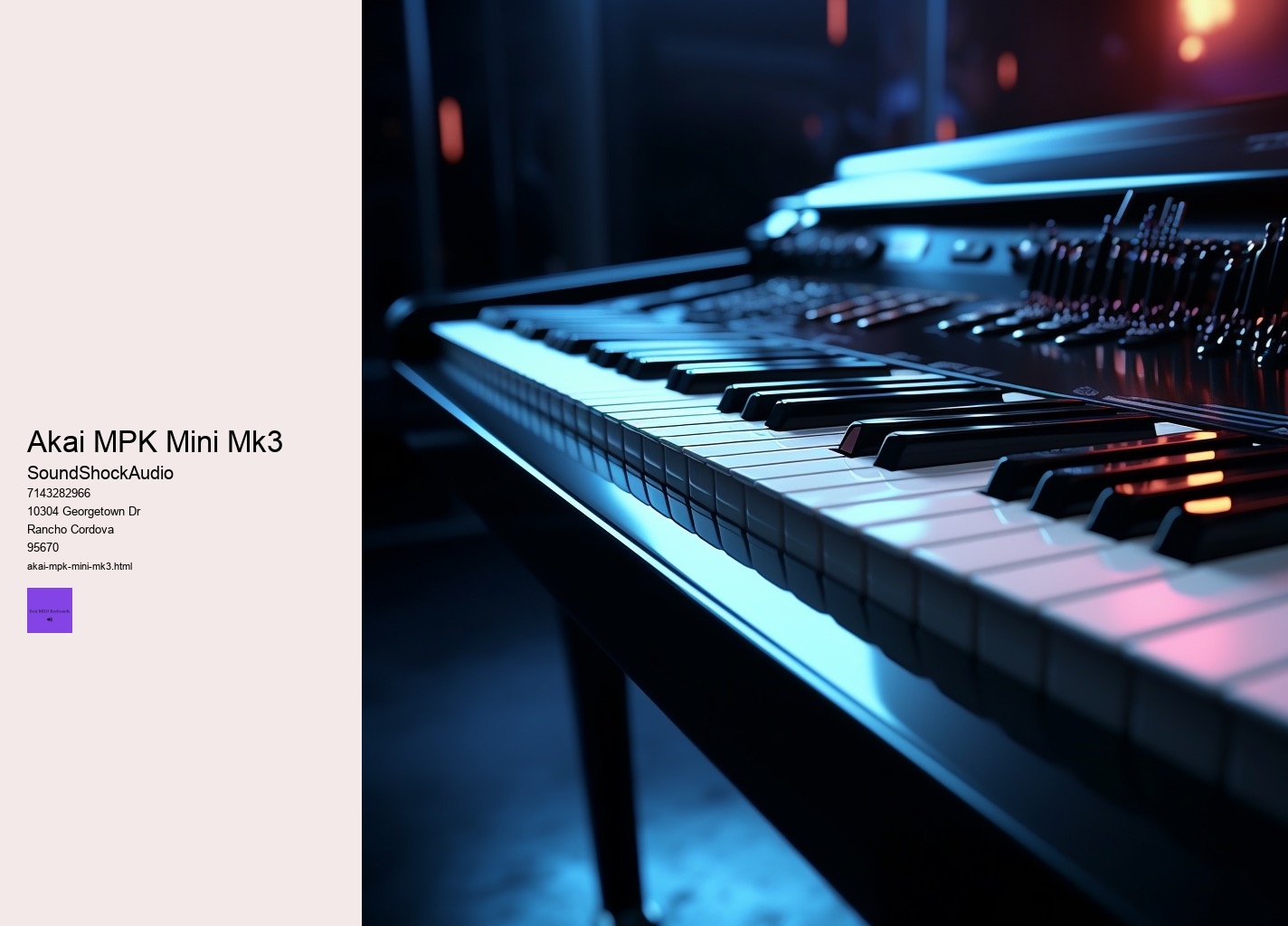 Akai MPK Mini Mk3
