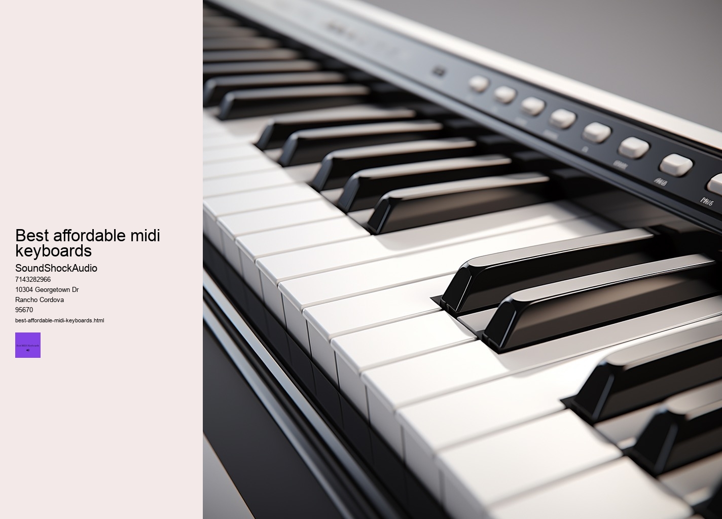 best affordable midi keyboards