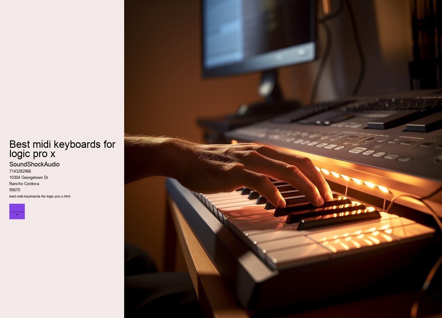 best midi keyboards for logic pro x