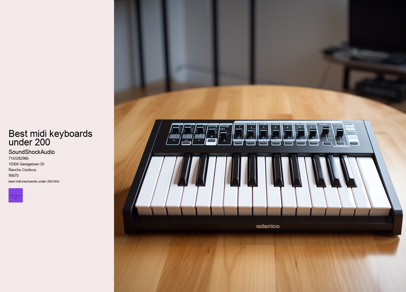 best midi keyboards under 200