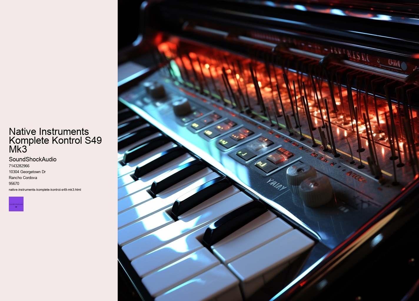 Native Instruments Komplete Kontrol S49 Mk3